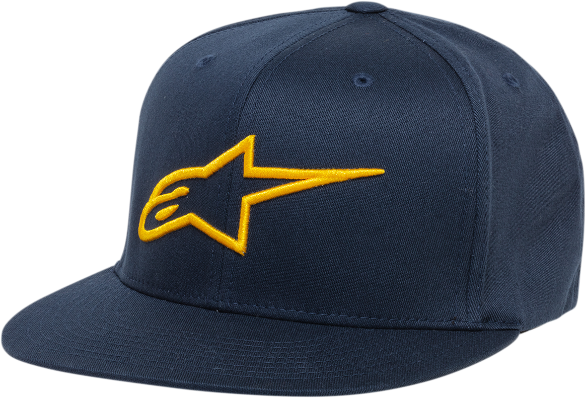 ALPINESTARS Ageless Flat Bill Hat - Brown/Black - Small/Medium