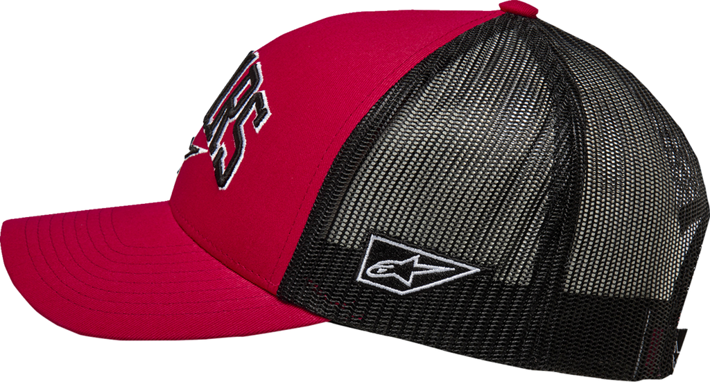 ALPINESTARS Dunker Hat - Red/Black - One Size