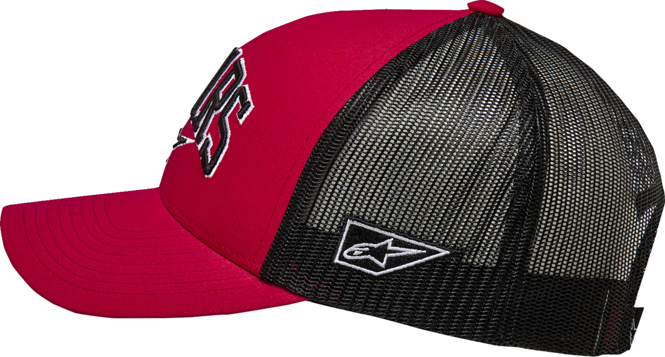 ALPINESTARS Dunker Hat - Red/Black - One Size