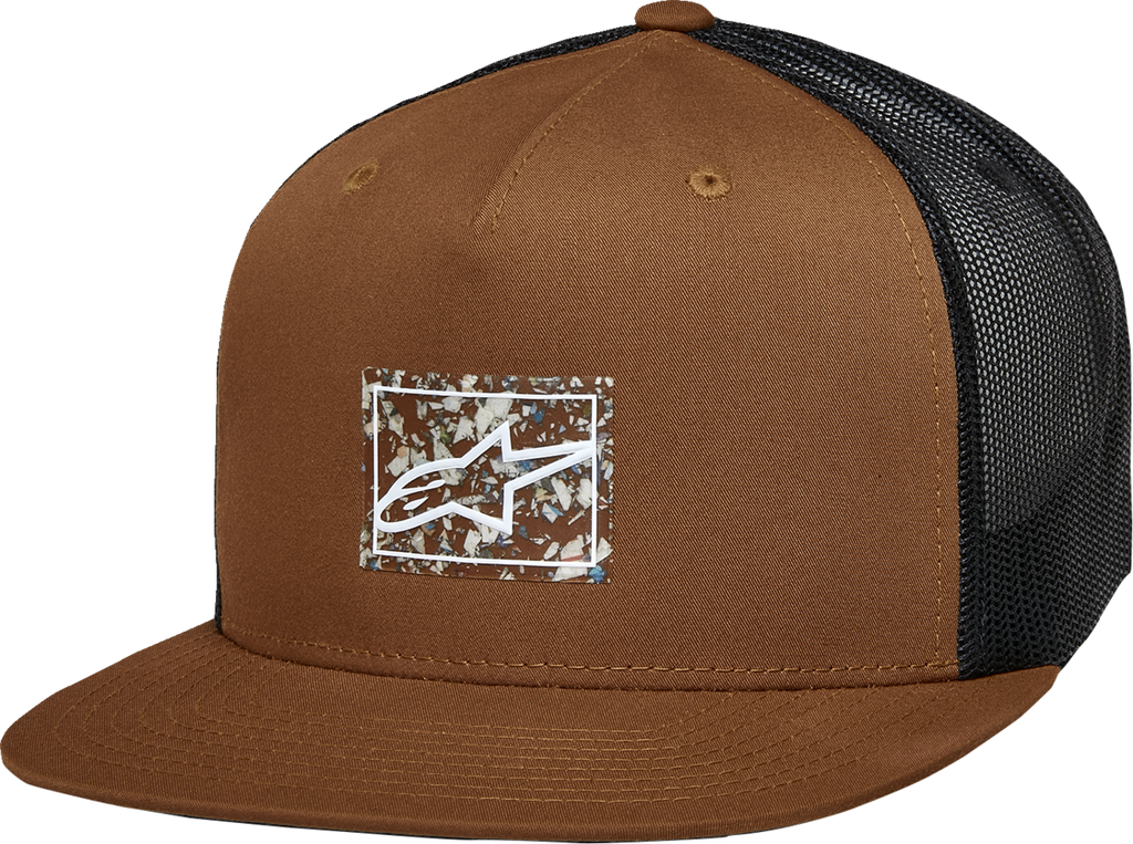 ALPINESTARS Mackinic Trucker Hat - Brown/Black - One Size