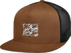 ALPINESTARS Mackinic Trucker Hat - Brown/Black - One Size