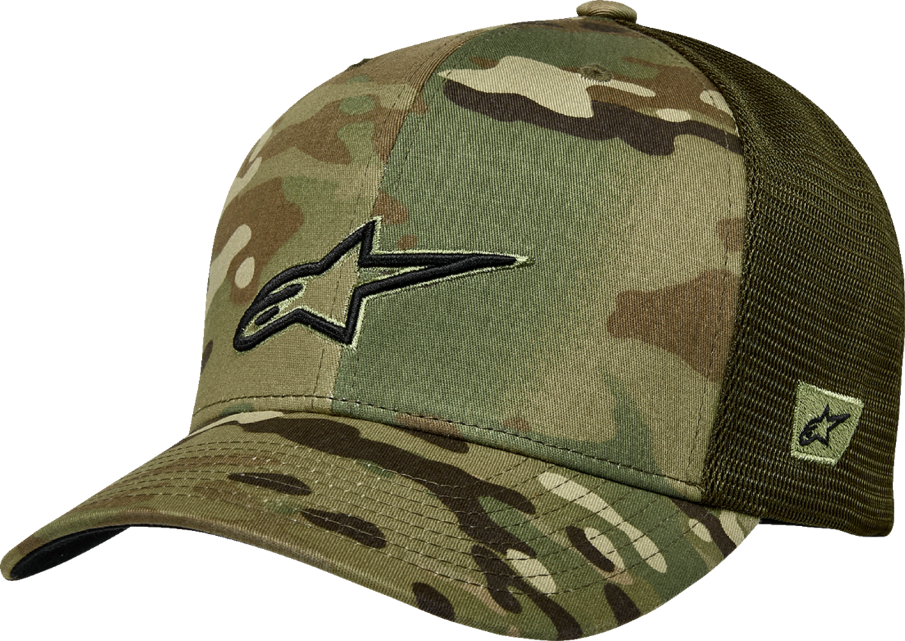 ALPINESTARS Recon Trucker Hat - Camo Green