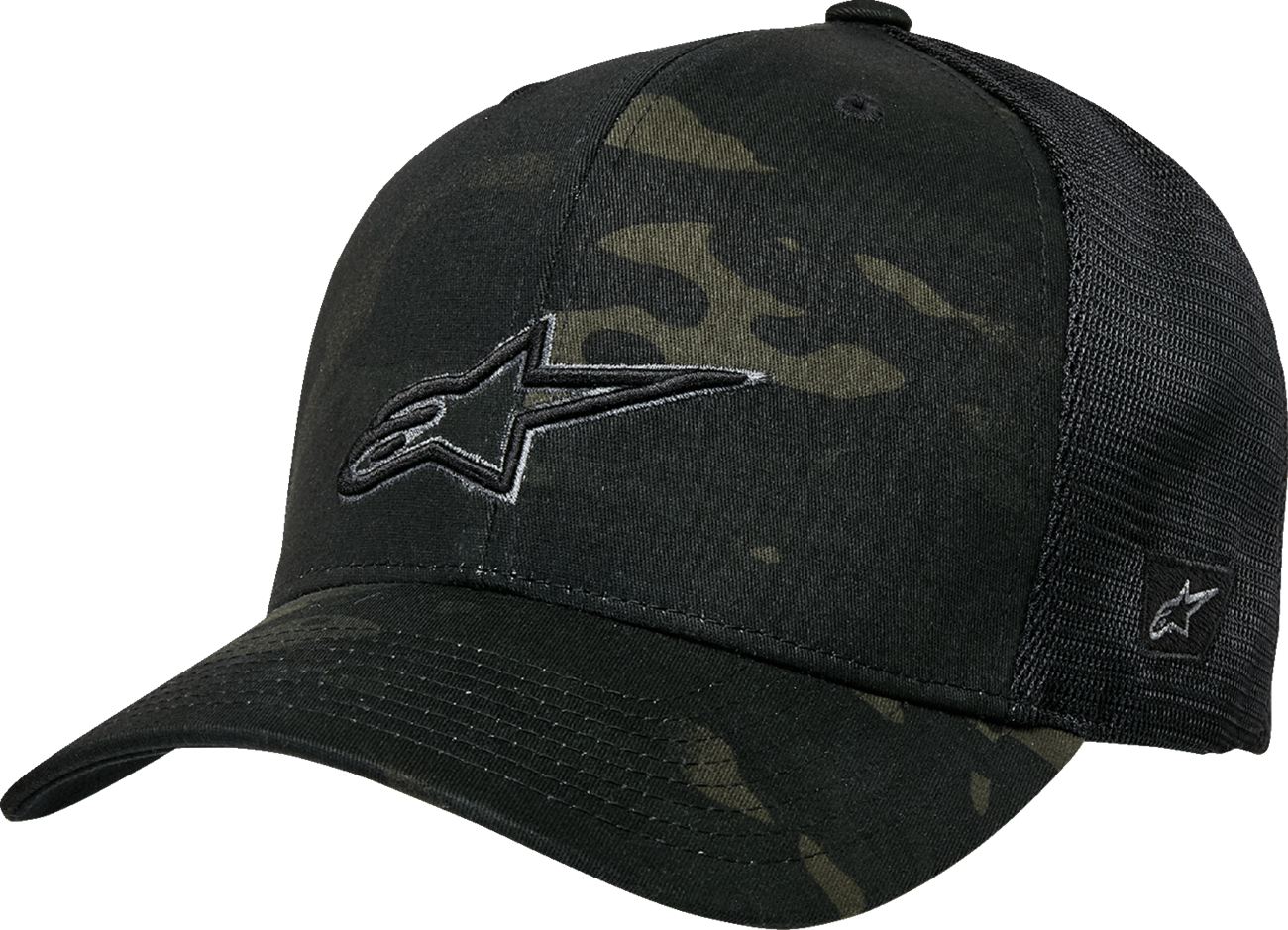 ALPINESTARS Recon Trucker Hat - Camo Black