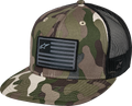 ALPINESTARS Flag Flat Trucker Hat - Camo Green/Black