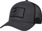 ALPINESTARS Flag Snapback Hat - Heather Charcoal/Black