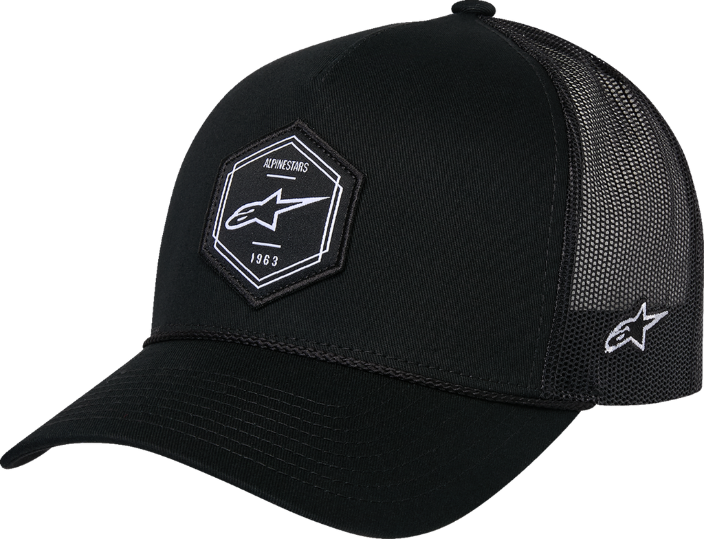 ALPINESTARS Hexeon Trucker Hat - Black/Black