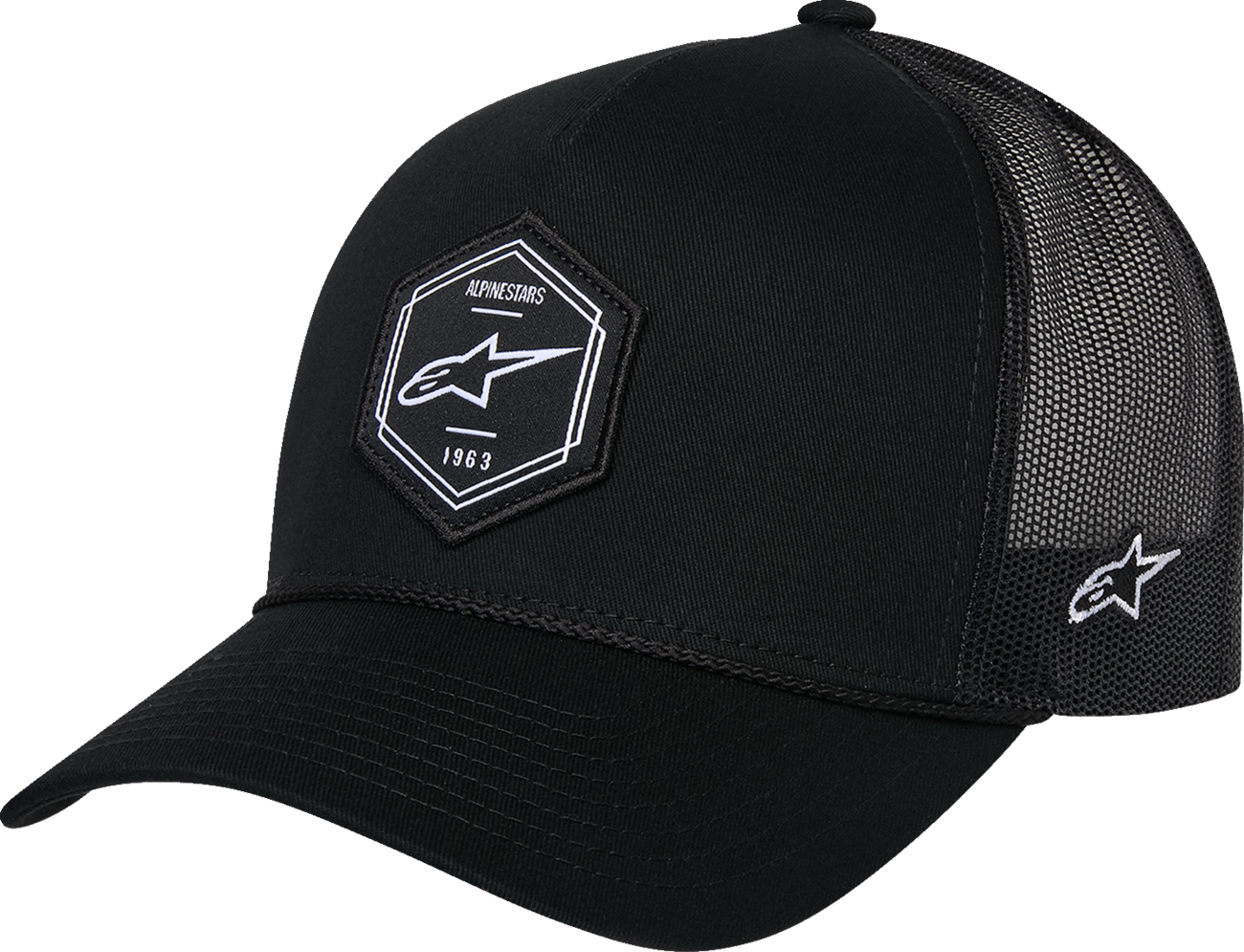 ALPINESTARS Hexeon Trucker Hat - Black/Black