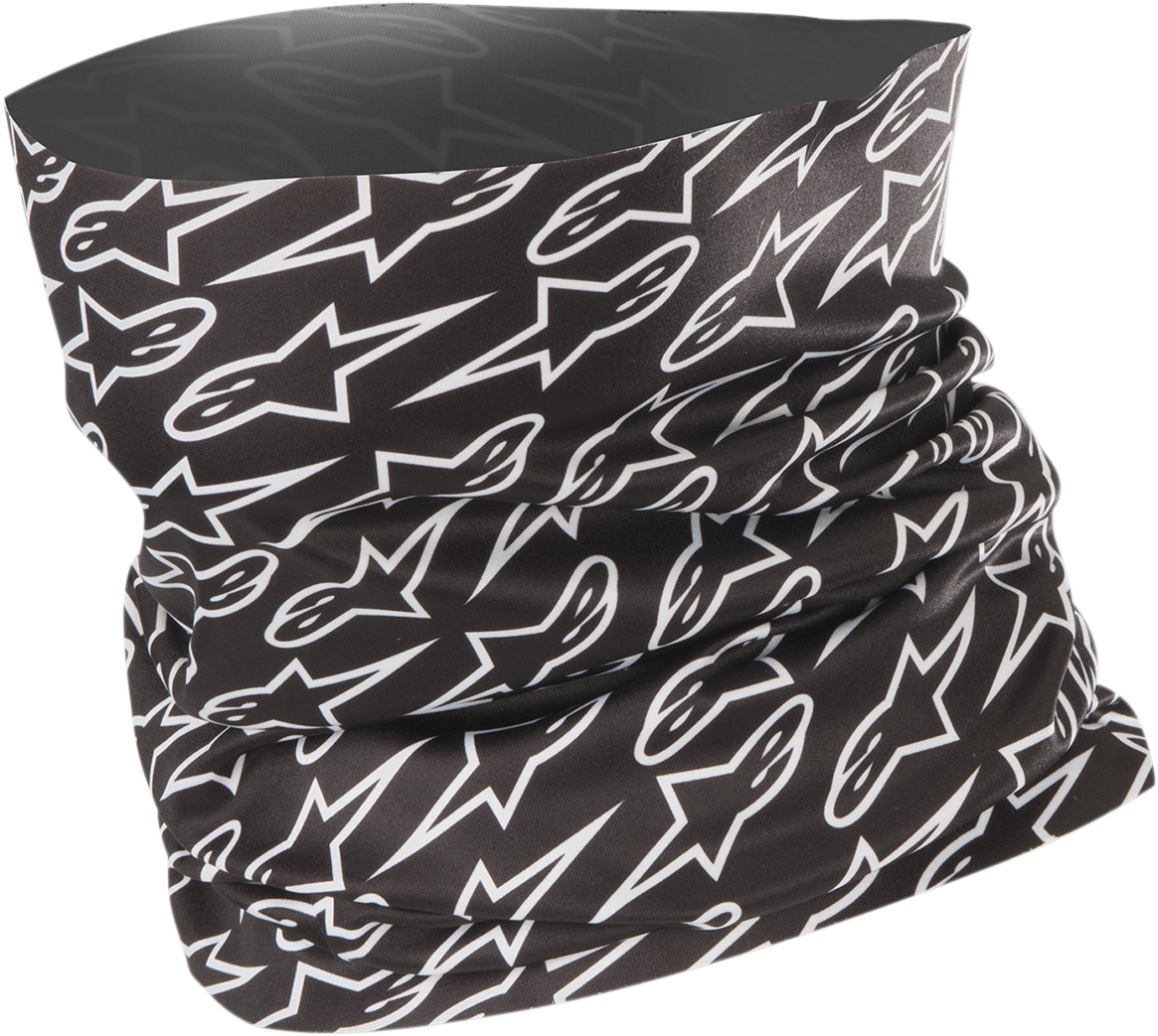 ALPINESTARS Neck Tube - Astars - Black/White