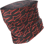 ALPINESTARS Neck Tube - Astars - Black/Fluo Red