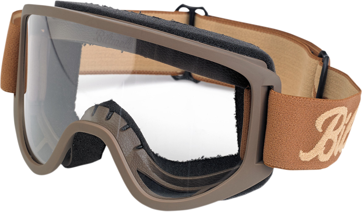 Biltwell Goggle Moto 2.0 Choc/snd