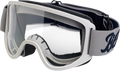 Biltwell Goggle Moto 2.0 - Titanium/Black