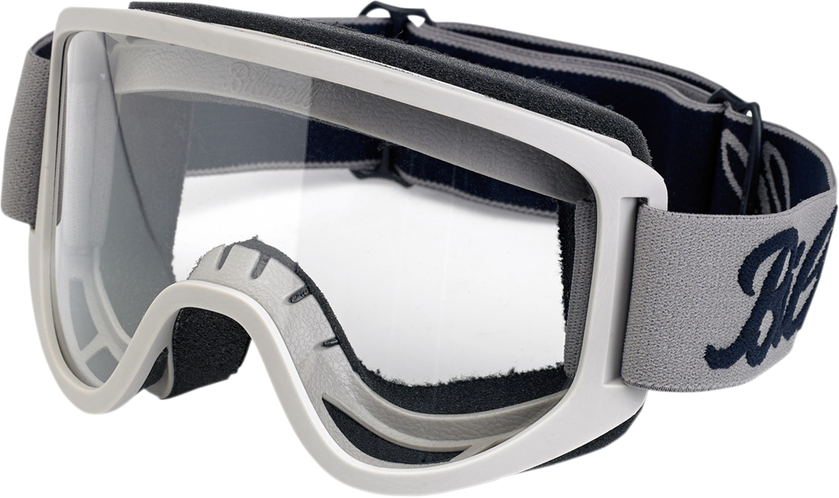 Biltwell Goggle Moto 2.0 - Titanium/Black