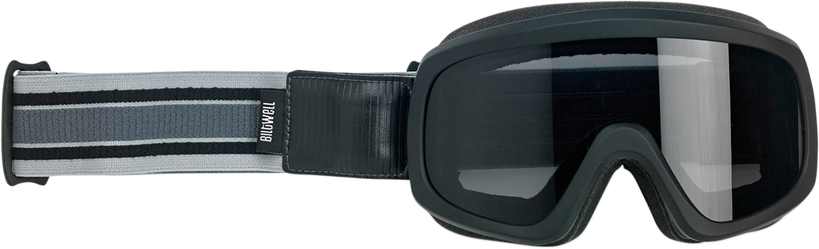 Biltwell Goggle Ovrlnd 2.0 - Black/Gray/Black