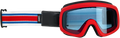 Biltwell Goggle Ovrlnd 2.0 - Red/White/Black