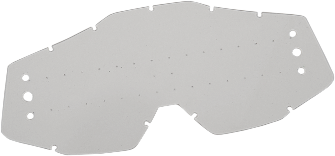 100% Youth Speedlab Vision System Lens - with Bumps - Clear