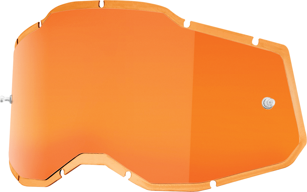 100% Accuri 2/Racecraft 2/Strata 2 Lens - Injected - Persimmon
