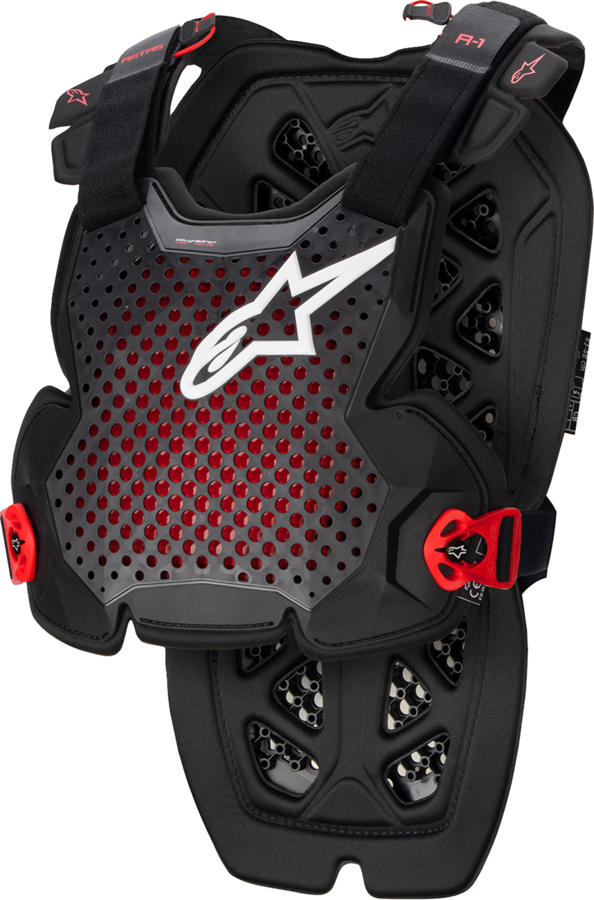 ALPINESTARS A-1 Pro Chest Guard - Anthracite/Black/Red - M/L