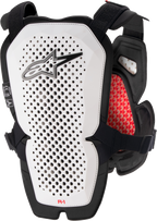 ALPINESTARS A-1 Pro Chest Guard - White/Black/Red - M/L