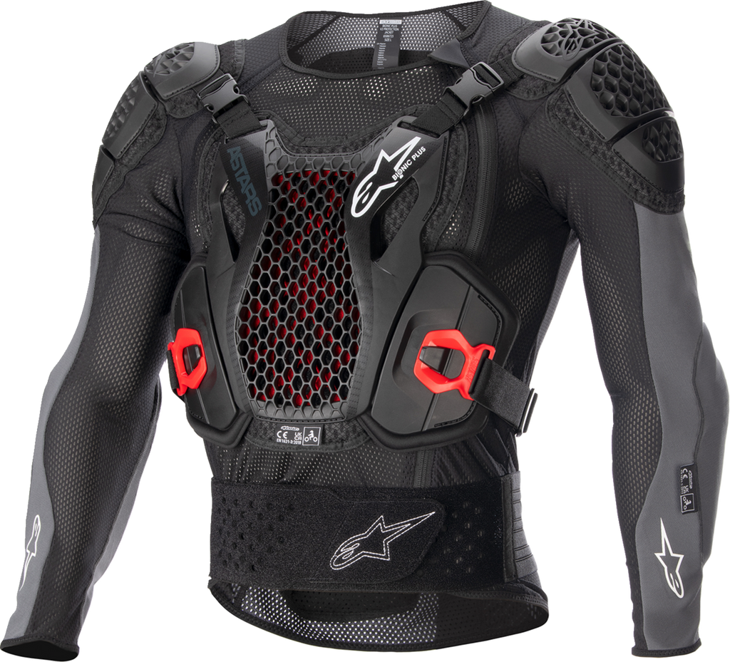 ALPINESTARS Bionic Plus v2 Protection Jacket - Black/Anthracite/Red - Small