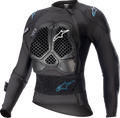 ALPINESTARS Stella Bionic Action v2 Protection Jacket - Black/Cyan - Small