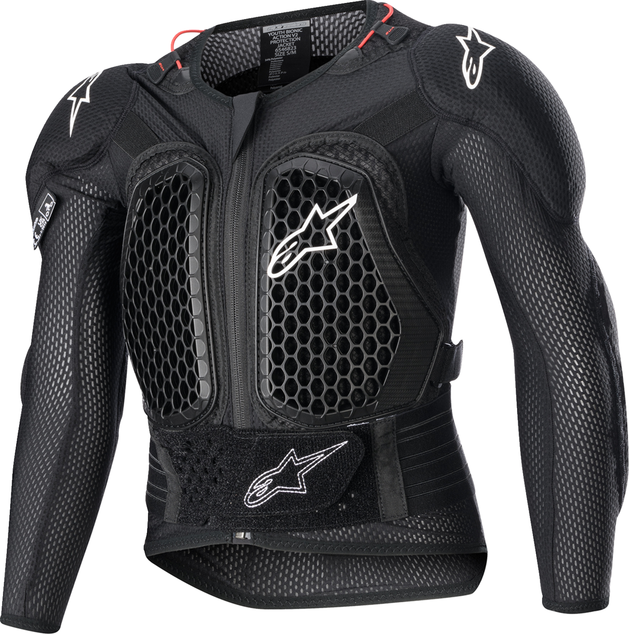ALPINESTARS Youth Bionic Action v2 Protection Jacket - Black - L/XL