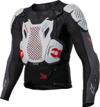 Alpinestars Honda Bionic Plus v2 Protection Jacket - Black/White/Blue/Bright Red