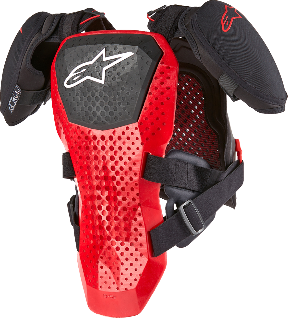 ALPINESTARS Youth A5 S v2 Chest Guard - Black/White/Red - L/XL