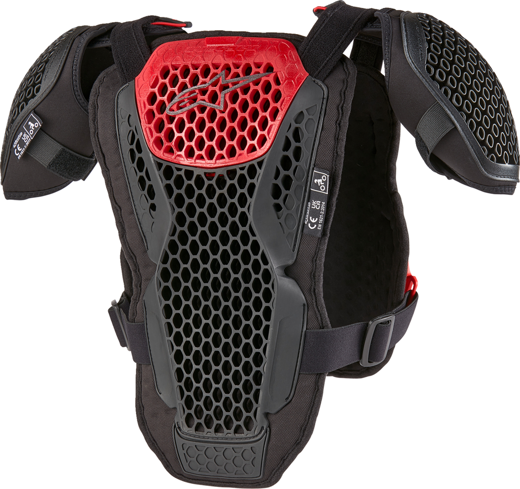ALPINESTARS Youth Bionic Action Guard - Black/Red - L/XL