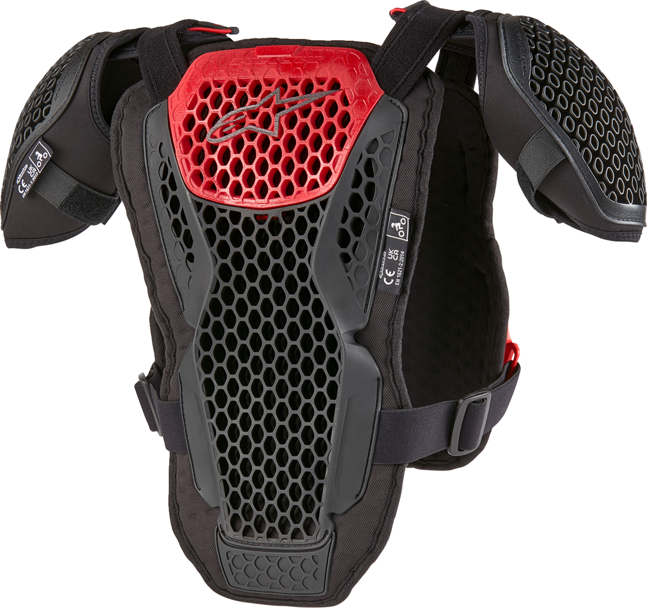 ALPINESTARS Youth Bionic Action Guard - Black/Red - S/M