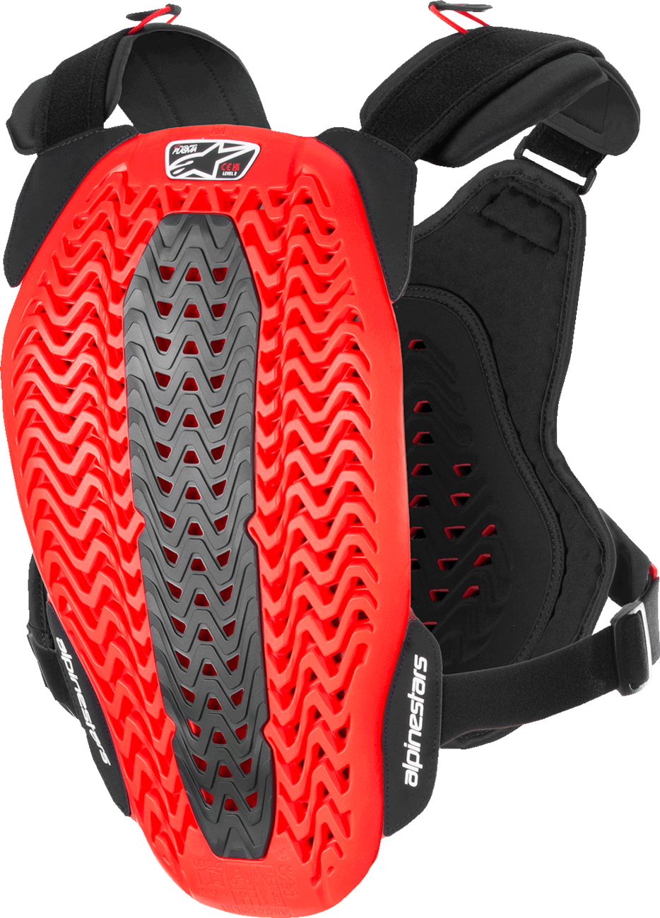 ALPINESTARS A-5 Plasma Chest Protector - Black/Red/White - M/L