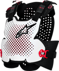 ALPINESTARS A-4 Plasma Roost Guard - Black/Red/White - M/L