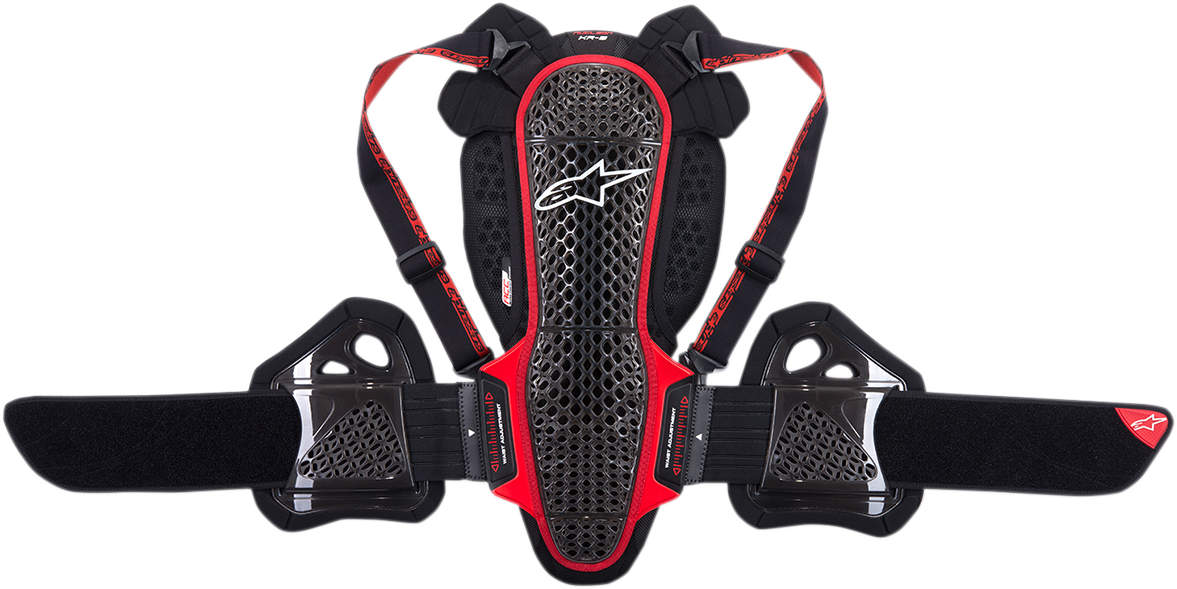 Alpinestars Nucleon KR-3 Back Protector - Black/Red
