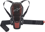 ALPINESTARS Nucleon KR-1 Cell Back Protector - Red/Black - XS