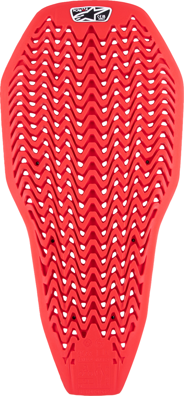 ALPINESTARS Nucleon Plasma Full Back Insert - Red/Black - Small