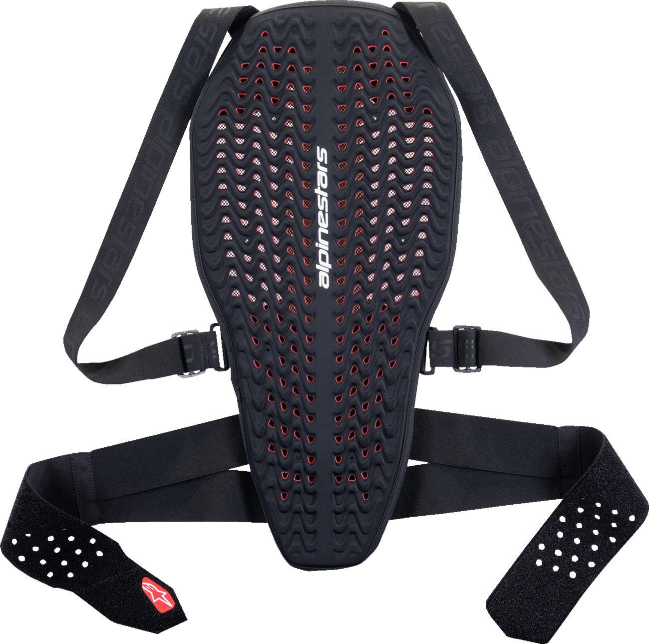 ALPINESTARS Nucleon Plasma Back Protector - Black/White/Red - XS