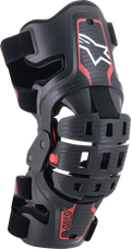Youth Bionic 5S Knee Braces - Black/Red (1)