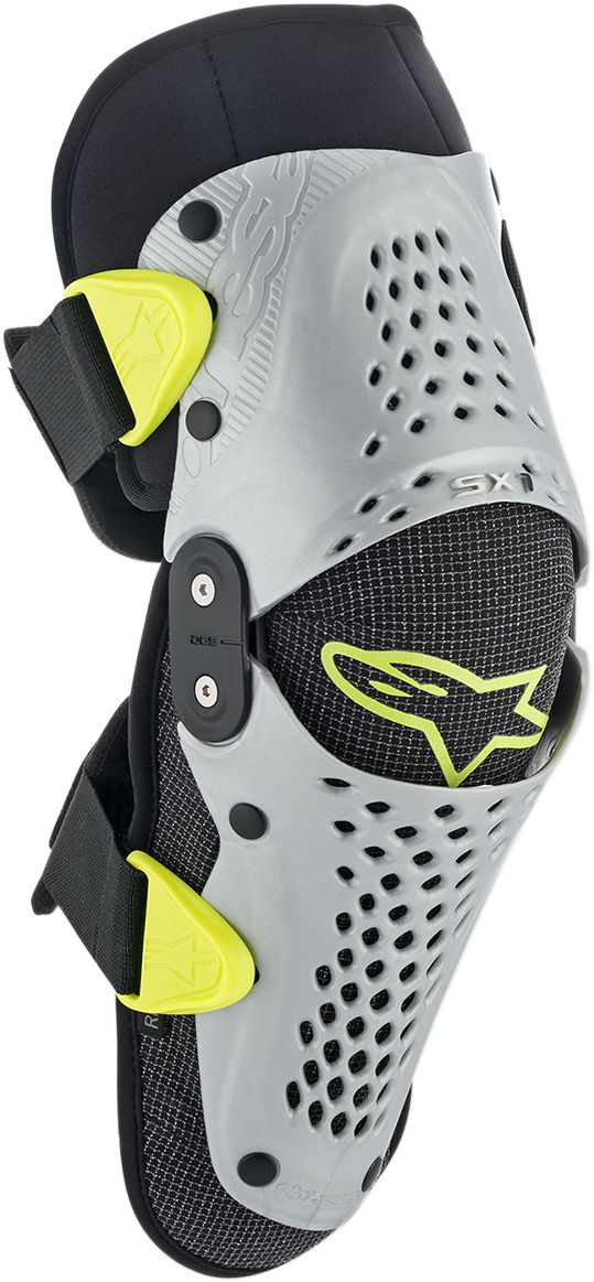 ALPINESTARS Youth SX-1 Knee Protectors - Black/Red - L/XL