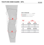 ALPINESTARS Youth SX-1 Knee Protectors - Black/Red - L/XL