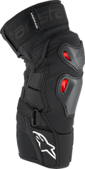 ALPINESTARS Bionic Pro Plasma Knee Protectors - Black/Red/White - L/XL