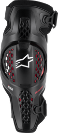 ALPINESTARS SX-1 Plasma Knee Guards - Black/Red/Cool Gray- S/M