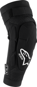 ALPINESTARS Youth Bionic Plasma Knee Guards - Black/White - 2XL