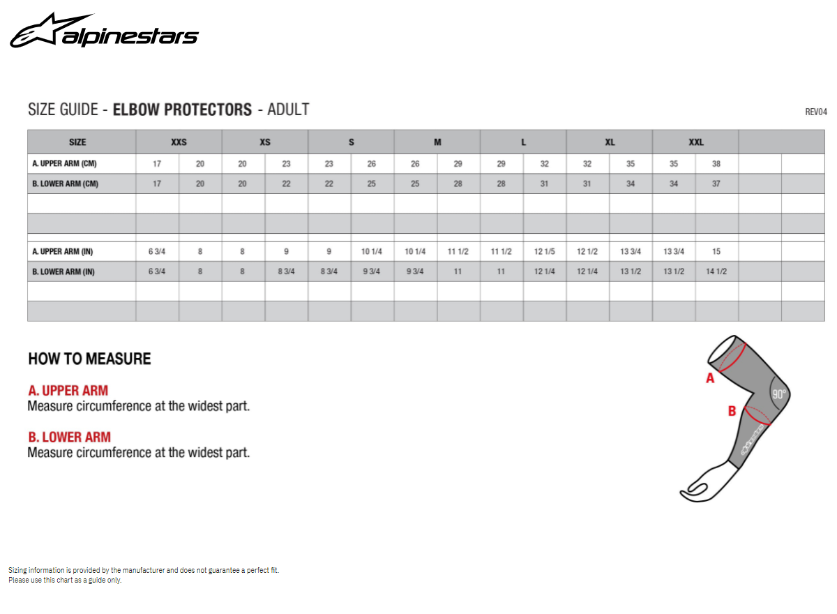 ALPINESTARS Bionic Flex Elbow Protectors - S/M