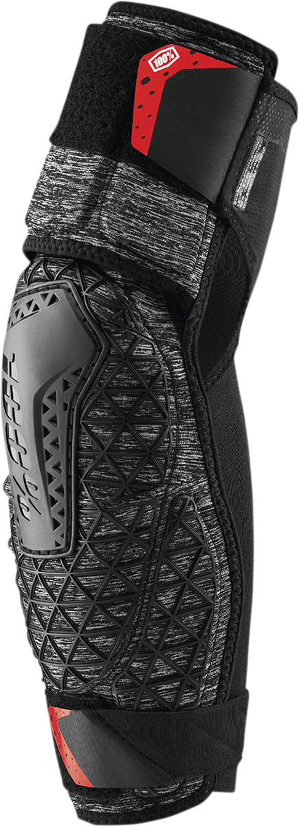 100% Surpass Elbow Guards - Heather Gray/Black