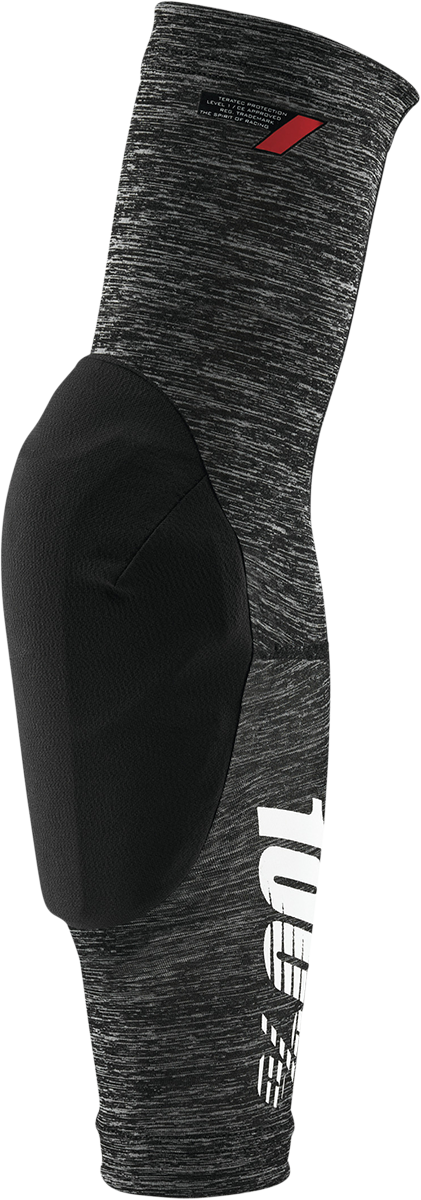 100% Teratec Elbow Guards - Heather Gray/Black