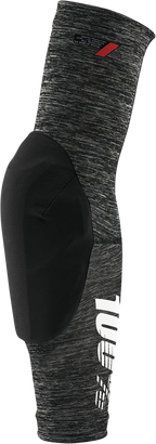 100% Teratec Elbow Guards - Heather Gray/Black