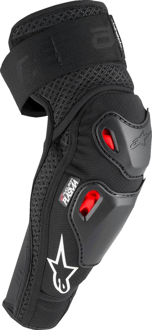 ALPINESTARS Bionic Pro Plasma Elbow Protectors - Black/Red/White - L/XL