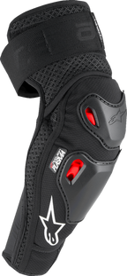 ALPINESTARS Bionic Pro Plasma Elbow Protectors - Black/Red/White - S/M