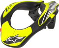 ALPINESTARS Youth Neck Support - Black/Yellow Fluo - One Size
