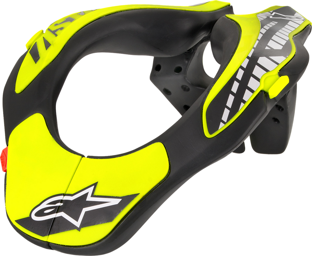 ALPINESTARS Youth Neck Support - Black/White - One Size