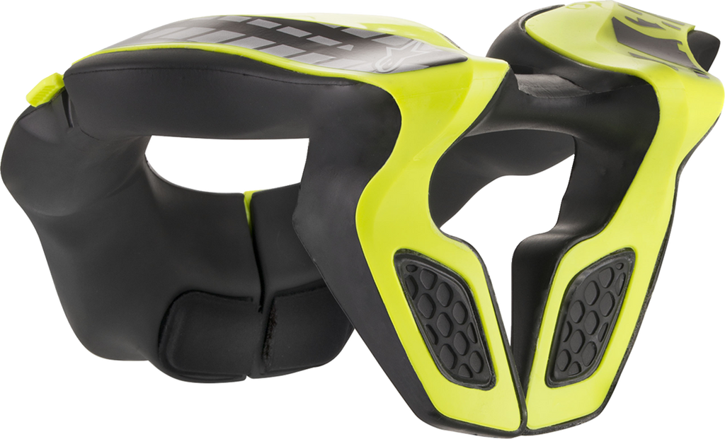 ALPINESTARS Youth Neck Support - Black/Yellow Fluo - One Size